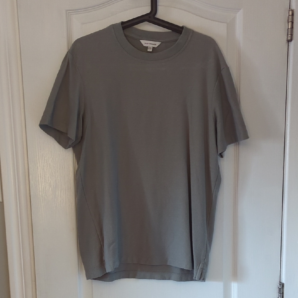 Club Monaco Classic Gray Short Sleeve Tee